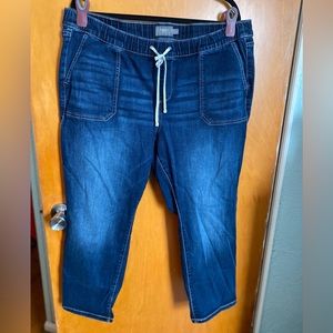 👖Crop Pull-On Boyfriend Super Soft Mid-Rise Jean👖